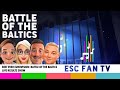 BEST EVER #EUROVISION | BATTLE OF THE BALTIC | Eurovision Song Contest Live Vote