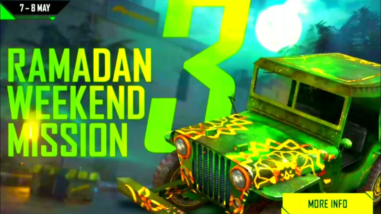 How to Complete Mission Ramadan Weekend Mission 3 New Event Free Fire   Please Support Me