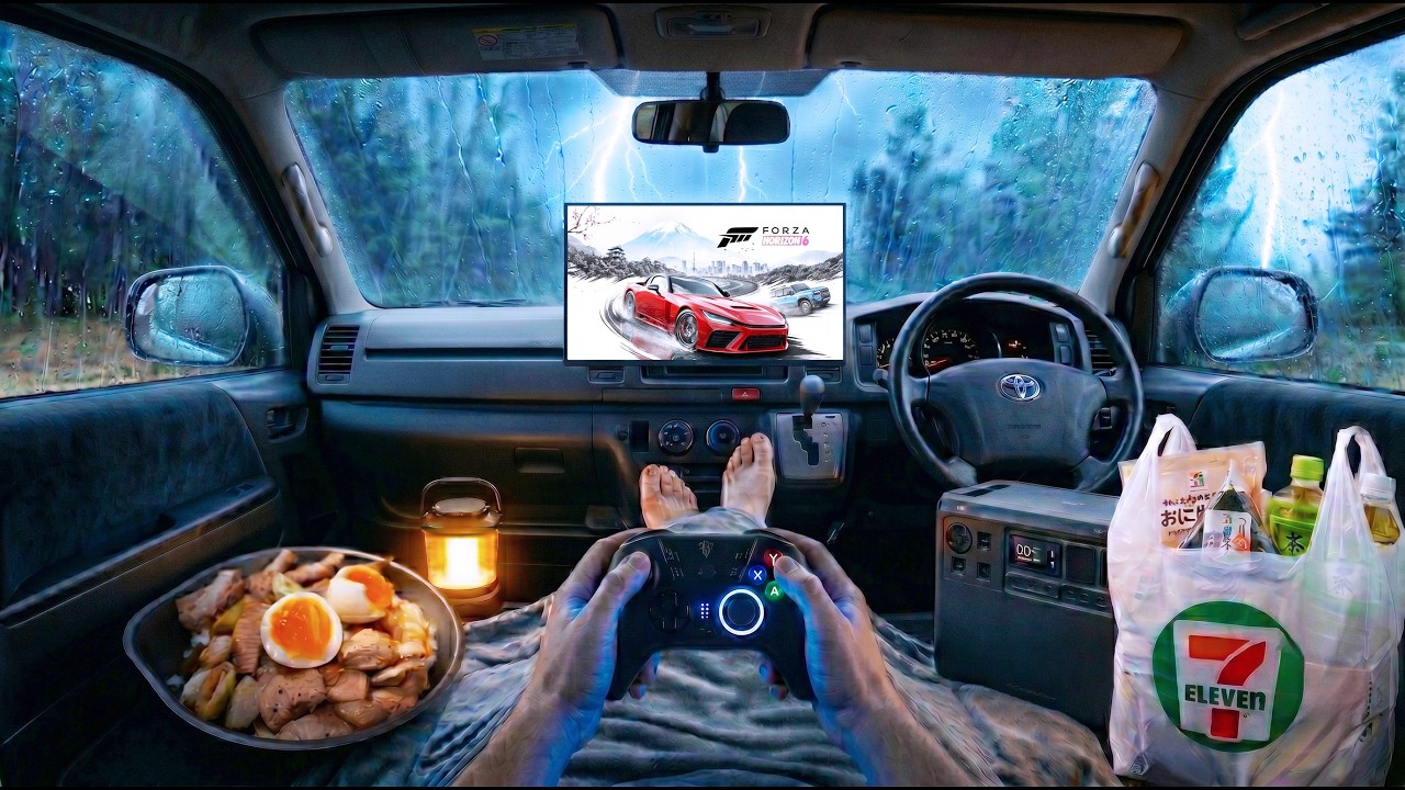 I Completed Storm Camping In a Van.