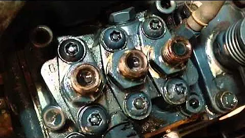 Checking injector timing on cub 1572