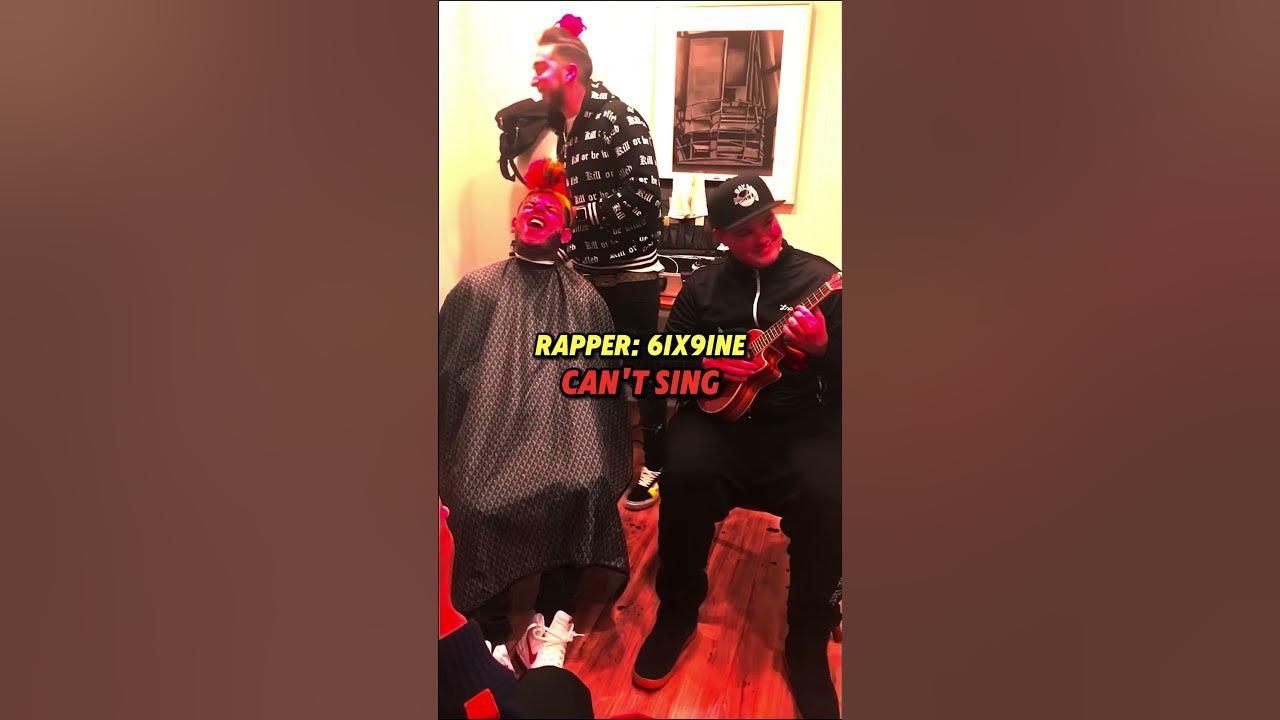 Rappers That Can Sing Vs Rappers That Can't Sing🎶. #rappers #6ix9ine #roddyricch #shorts