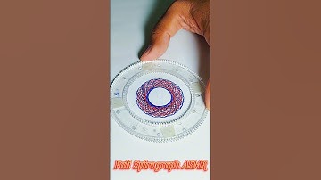 Beautiful Satisfying Spirograph ASMR #asmr #spirograph #asmrsounds #art #satisfying #relaxing #short