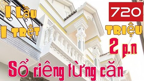 Bán nhà 1 lầu 1 trệt 2021 2p.n 👉720 triệu giáp Hóc Môn chợ mỹ hạnh mỹ hạnh nam tỉnh lộ 824 vào 300m