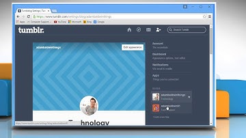How to delete a blog on Tumblr® :Tutorial
