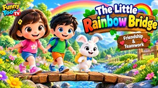❤️ Friends Can Do Anything! | The Rainbow Bridge 🌈 | Funny Cartoon Videos | #trending #shorts #viral