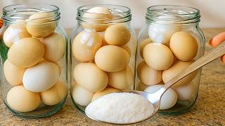 Preserve EGGS Like A PRO For 2 Years Without Effort!|Clever Tricks