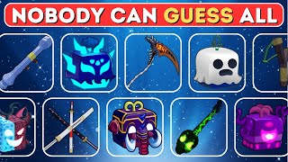 Blox Fruits Quiz HARD🎮 ALL Blox Fruits, Guns and Swords in Ultimate Quiz!⚔️🔫