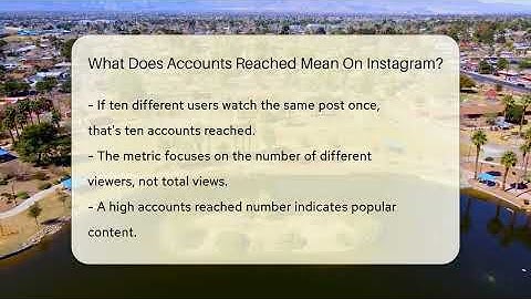 What Does Accounts Reached Mean On Instagram? - Everyday-Networking