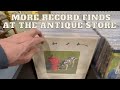 Hunting for more vinyl records at the antique store  vinyl record finds  antique store records