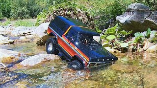 Traxxas TRX4 1979 FORD Bronco RC Crawler WATER TRACK Performance