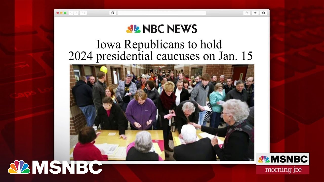 Iowa Republicans to hold caucuses on Jan. 15, MLK Day - YouTube