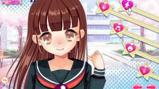 セーラー服の女子学生を着せ替えメイクゲーム【Sailor fuku fashion makeover】プレイ紹介 screenshot 4