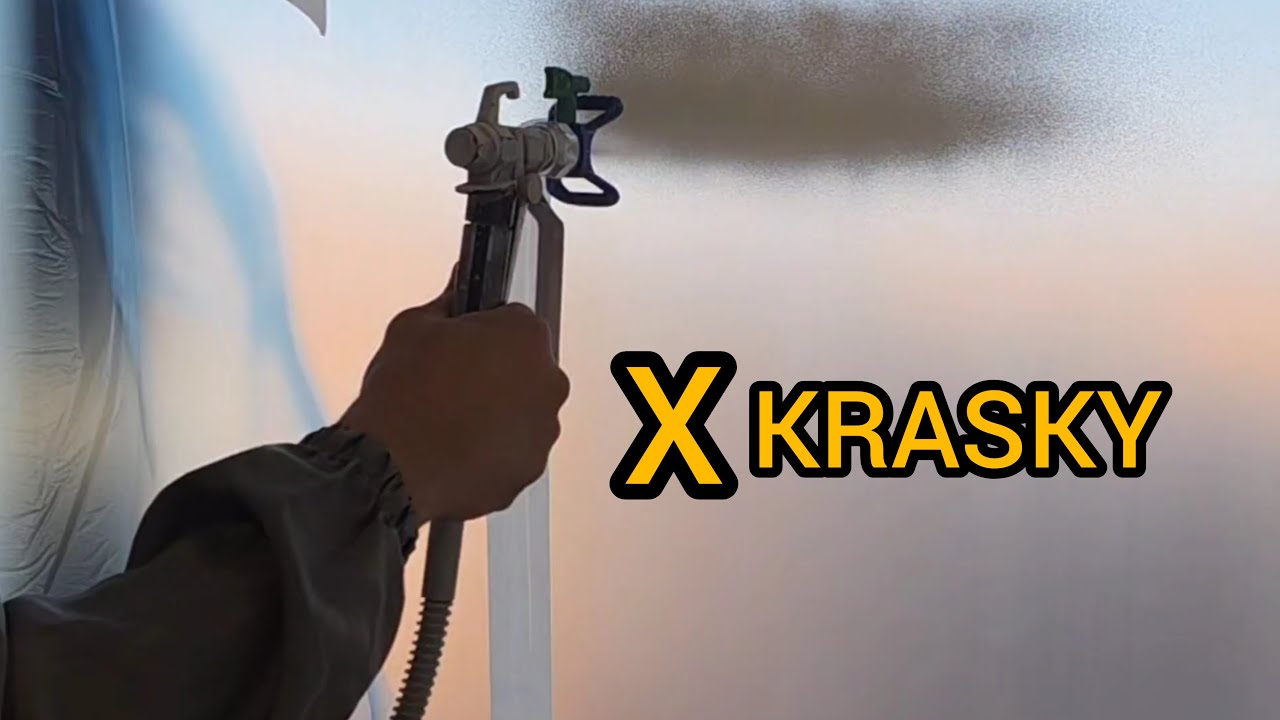 X Primer Special . Нанесение. Обучение безвоздушной покраске.