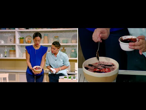 მარწყვის რიზოტო ნუცა ბაიაძისგან