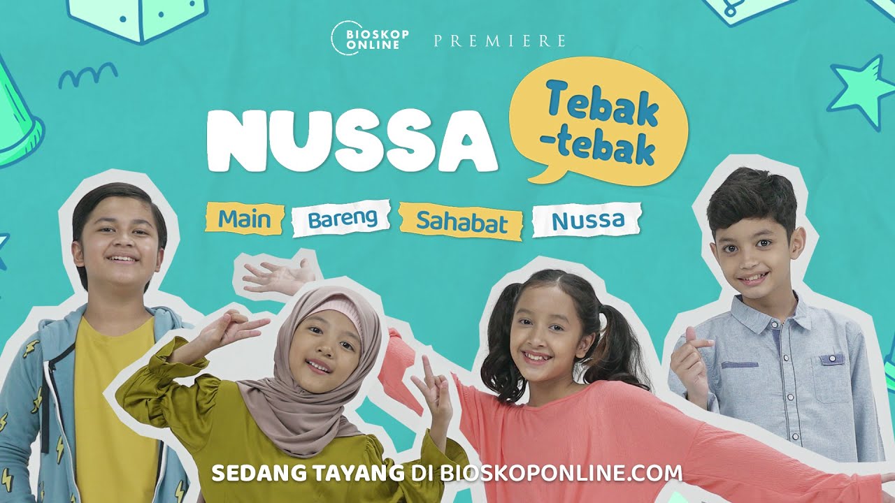 Main tebak-tebakan bersama pemain film Nussa (Muzakki, Ali Fikry, Ocean Fajar dan Widuri Putri)