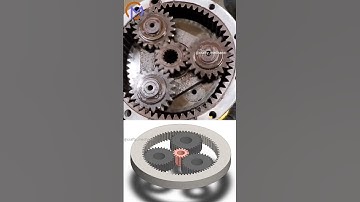 Planetary gear train | Mechanical principles | #powertransmission #simulation #solidworks #robotics