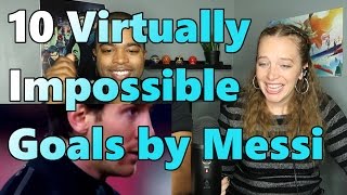 Lionel Messi ● 10 Virtually Impossible Goals ► Not Even Possible on PlayStation! (Reaction 🔥)