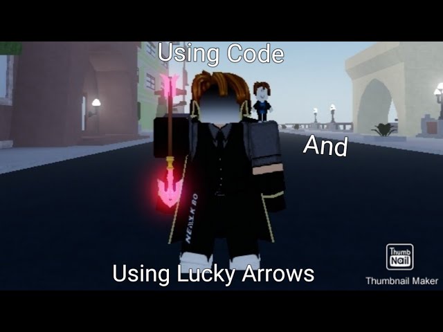 Using the new lucky arrow code in YBA 