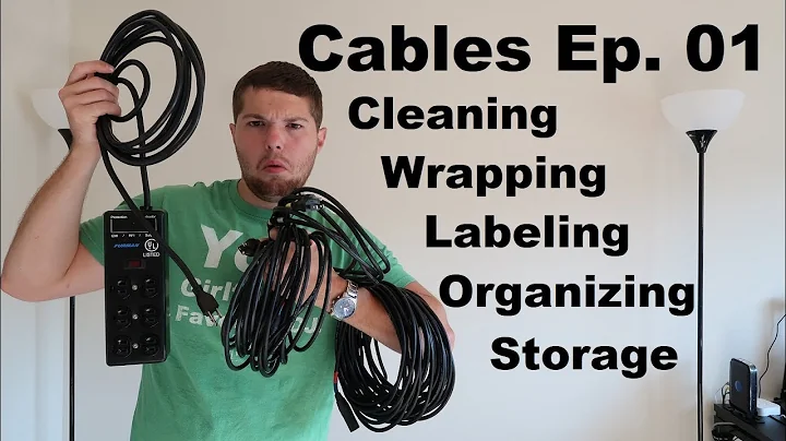 DJ Tutorials: How to Wrap Clean, Organize, and Store CABLES | Cables Ep 01