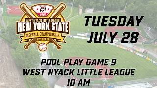 2026 NYS Little League Baseball Championship - Pool Play Game 9