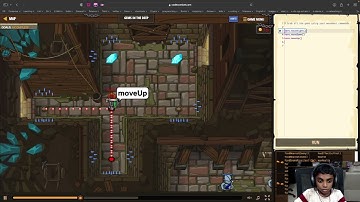 Codecombat level 2 Gems in the Deep