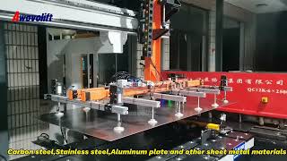 Automatic Loading and Unloading System Vacuum Lifter provides a sheet metal handling solution