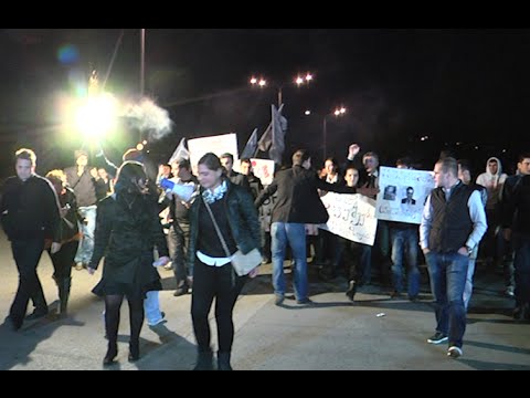 აქცია ენმ-ის ოფისთან