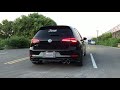 ［名宸車業］｛排氣系列｝VW GOLF R MK7.5 Forge 全段閥門排氣管 Full exhaust system /GIAC Tuning stage 1++