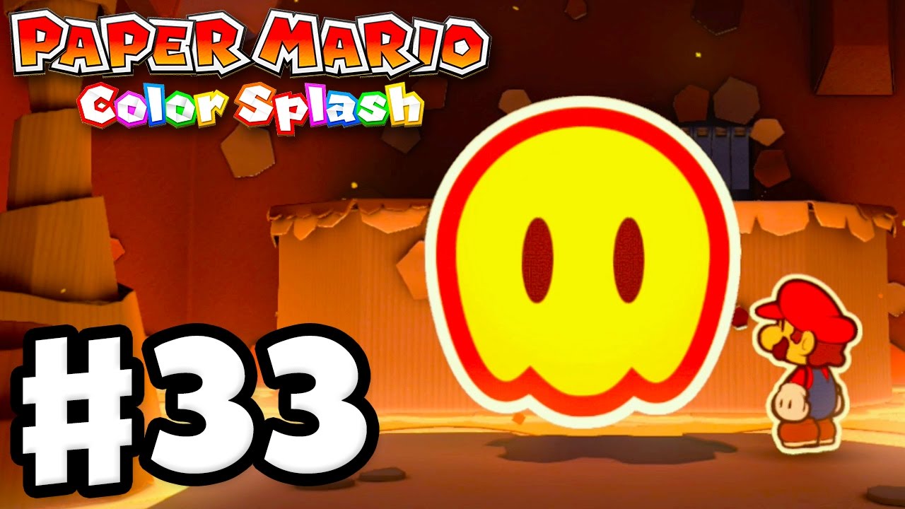 Paper Mario Color Splash Gameplay Walkthrough Part 33 Redpepper