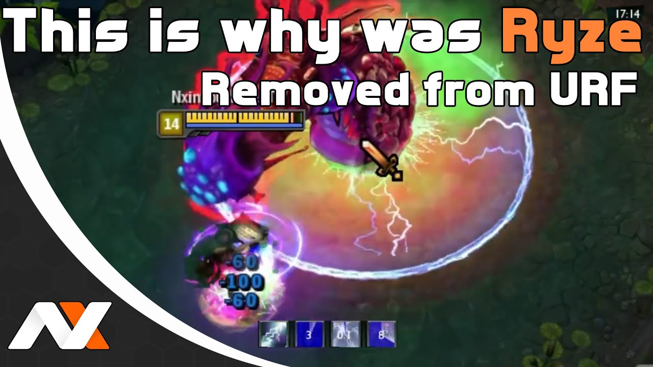 This is why was Ryze removed from URF - Please show me some support by liking, sharing or commenting.