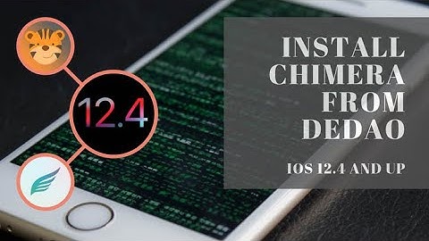 How to install Chimera Jailbreak Without Computer[Works on iOS 12.3 and up]