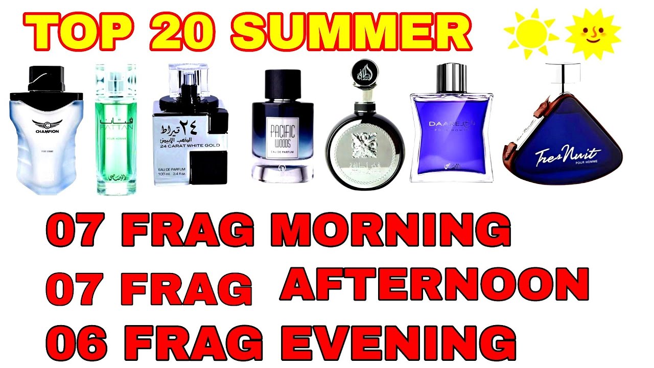 Top 20 best high heat summer fragrances total perfumes YouTube