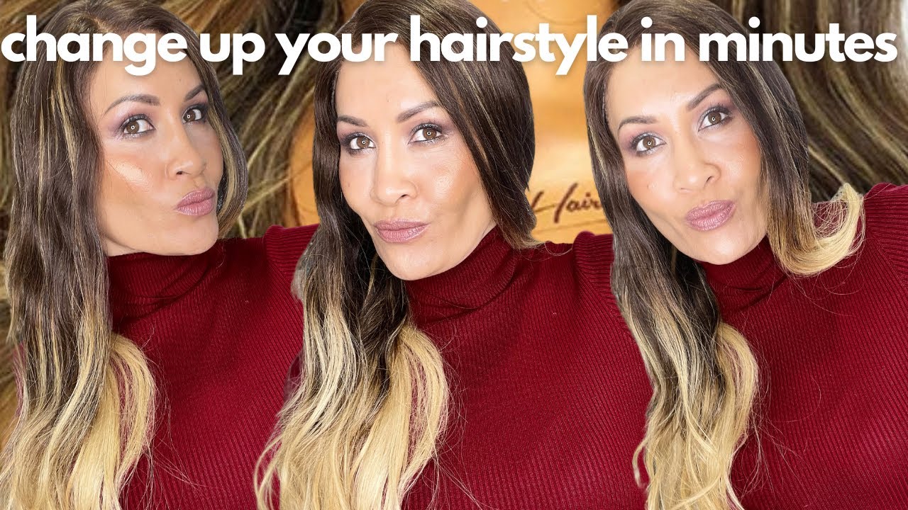 How To Change Up Your Hairstyle In Minutes Using WIGS New Blonde 