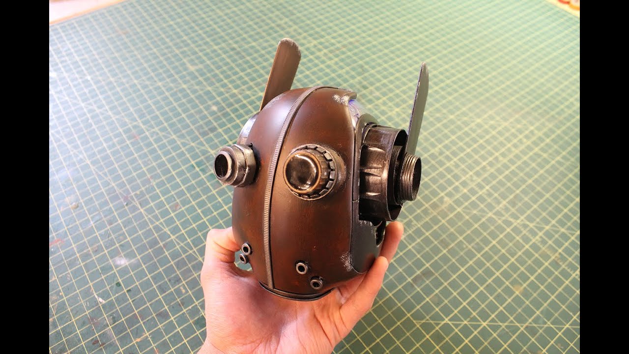 How I scratch built a Droid Head Prop!