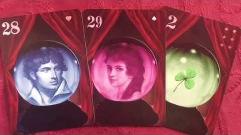 Lenormand cards simple spreads - pre-select cards by Paris Debono