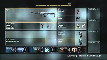 Call of Duty Advanced Warfare: MLG Variant SnD Class Setup