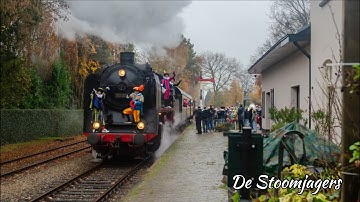 VSM 50 307 brengt de Sint en zijn pieten naar Eerbeek! // 15-11-2025