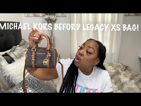 Michael Kors Bedford Legacy Large Logo Crossbody Bag