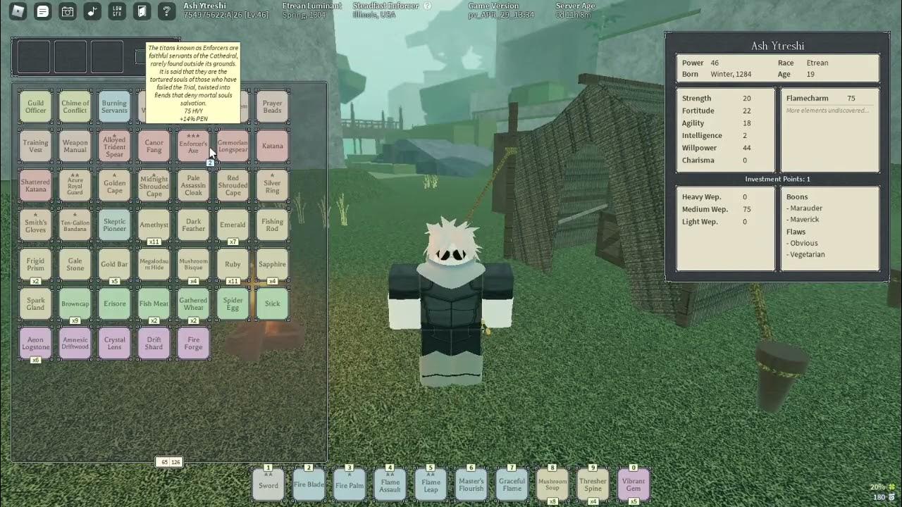 3 star enforcers axe (deepwoken) YouTube