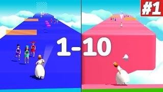 Run Bride: Arcade Runner Gameplay Walkthrough Level 1-10 iOS Android screenshot 5