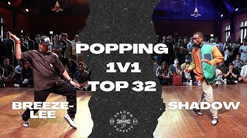 BREEZE-LEE VS SHADOW | TOP 32 | POPPING 1V1 | OUT OF THE SHADOWS 2024
