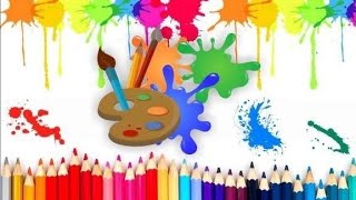 صفحات التلوين |تعليم الرسم والتلوين |كيف نرسم الوان اطفال