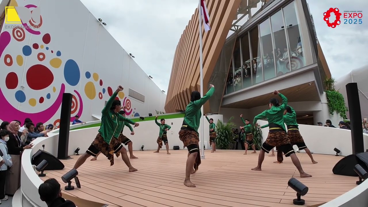 Soreng Warga Setuju & EkosDance Company. Performances at Indonesian Pavilion Expo 2025 Osaka, Japan