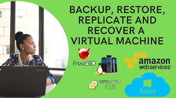 How to Backup, Restore, Replicate and Recover a Virtual Machine (VM)