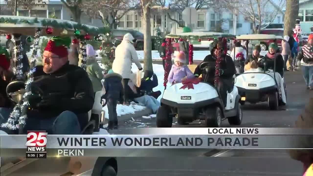 Pekin's 36th annual Winter Wonderland Parade YouTube