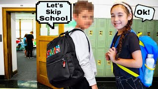 CAUGHT Suri SKIPPING School With a BOY!! *GROUNDED* | Jancy Family