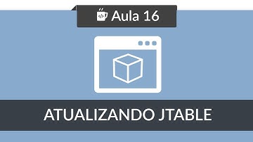 Interface Gráfica Java no Netbeans  - Aula #16 -  Obter e Atualizar registros do JTable