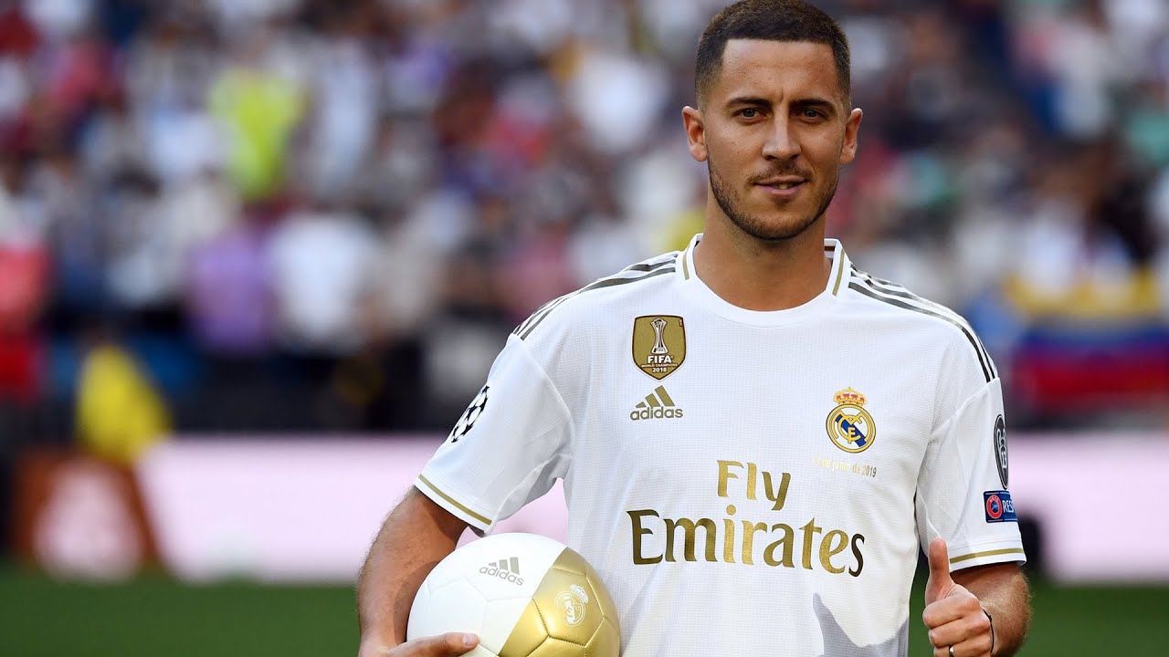 Eden Hazard Signs for Real Madrid - YouTube