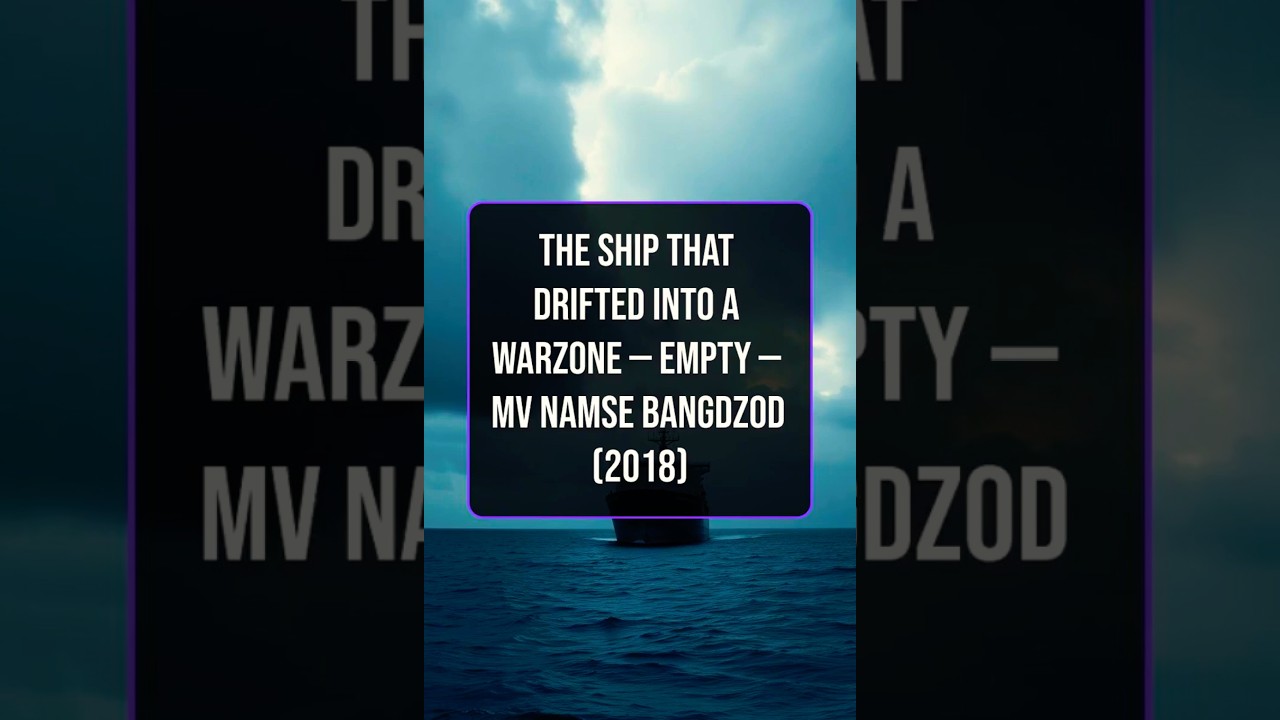 THE SHIP THAT DRIFTED INTO A WARZONE — EMPTY 