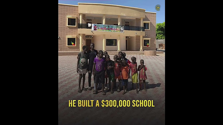 SADIO MANE IS TRANSFORMING HIS VILLAGE BAMBALY, SENEGAIINTO A CITY #football #philanthropy